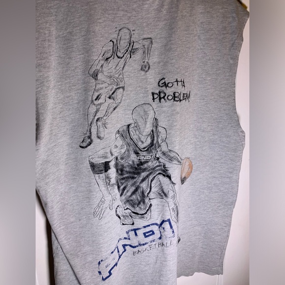 Y2K And1 basketball graphic tank top - Picture 6 of 6